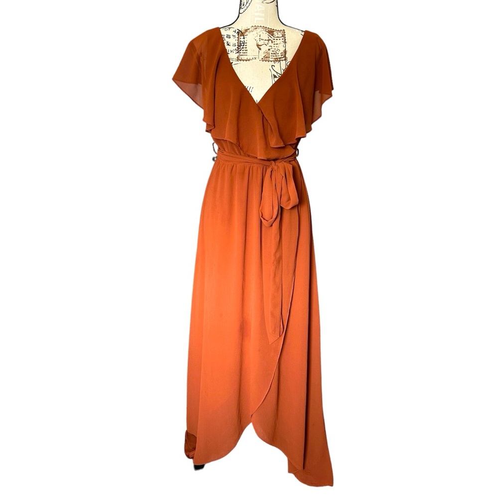Baltic Born Rust Orange Wedding Dress
